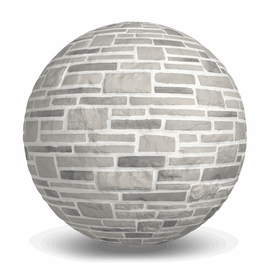 Ledge Cobble Everest - Mortier Blanc