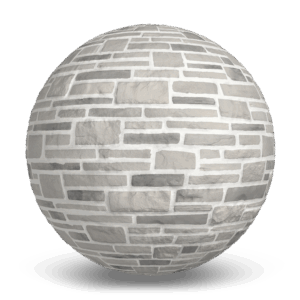 Ledge Cobble Everest - Mortier Blanc